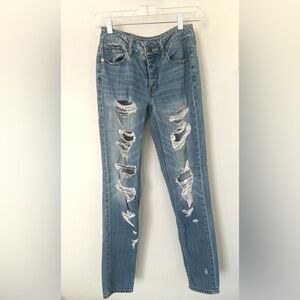 American Eagle Tomgirl jeans size 00